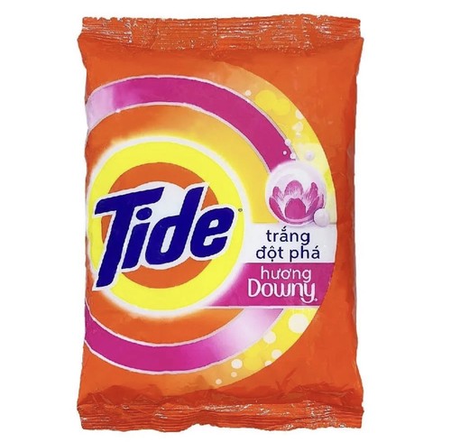 Tide powder with downy - downy, laundry