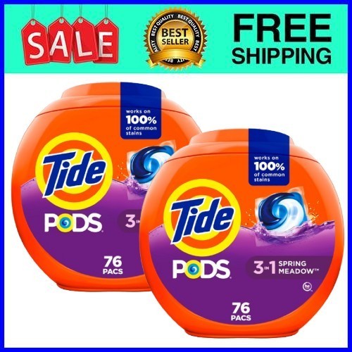 Tide pods spring - tide, meadow