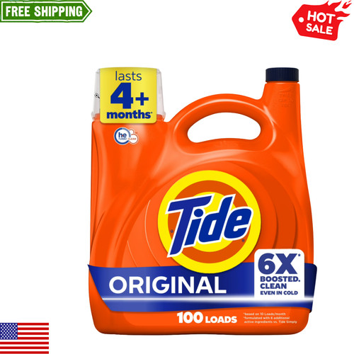 Tide laundry detergent liquid - tide,
