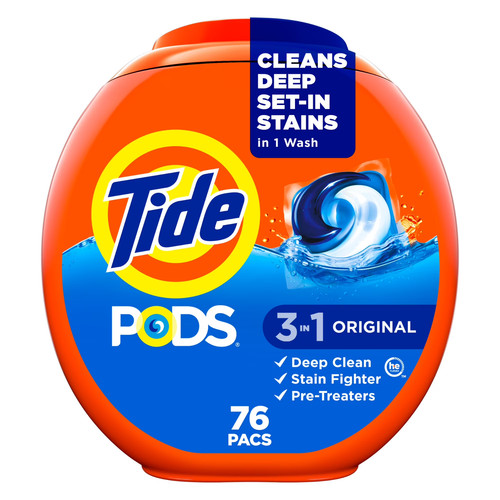 Tide pods laundry - tide,