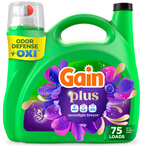 Gain plus laundry detergent - plus,